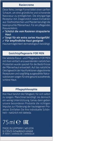 WELEDA Rasiercreme 75ml 6 WELEDA Rasiercreme 75ml – Bild 4